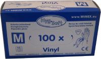 Rukavice vinylov�, nep�drovan�