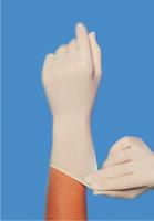 Rukavice latexov� biele