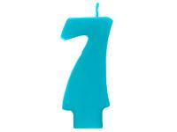 ��slov� svie�ka tyrkysovomodr� nr. 7  [1 ks]