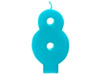 ��slov� svie�ka tyrkysovomodr� nr. 8  [1 ks]