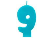 ��slov� svie�ka tyrkysovomodr� nr. 9  [1 ks]