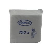 Obr�sky 1-vrstv�, 33 x 33 cm biele [100 ks]