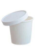 Papierov� miska s papierov�m vie�kom, vhodn� do mrazni�ky