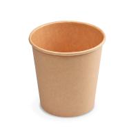 Papierov� miska (PAP/PE) kraft Ø115mm 750ml `L` [50 ks]