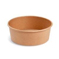 Papierov� miska (PAP FSC Mix/PE) kraft Ø185mm 1300ml [50 ks]